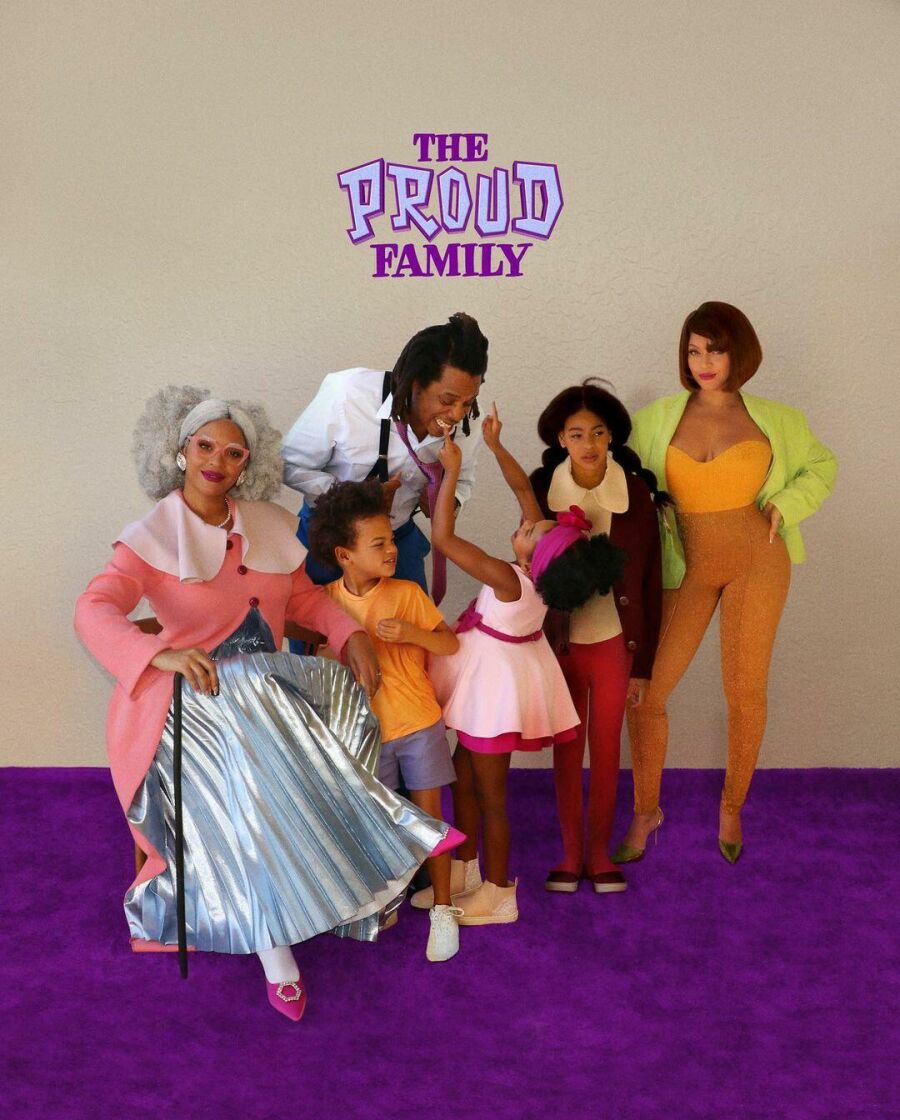 Imagem Família Beyoncé